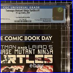 Teenage Mutant Ninja Turtles #1 2009 CGC 9.8 Free Comic Book Day Mirage