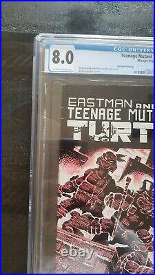 Teenage Mutant Ninja Turtles #1 2ND PRINT 1984 CGC 8.0 RARE KEY BOOK