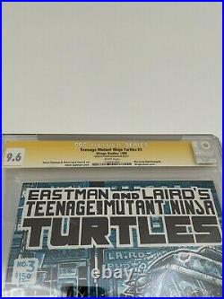 Teenage Mutant Ninja Turtles #1 #2 #3 CGC Set, Mirage 1984. Origin/1st App TMNT