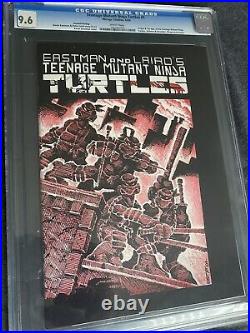 Teenage Mutant Ninja Turtles 1 2nd Print CGC 9.6 White Pages