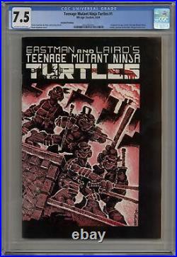 Teenage Mutant Ninja Turtles #1 2nd Printing CGC 7.5 1984 3767591001