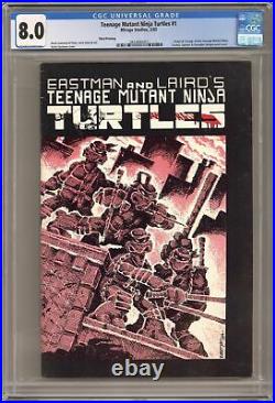 Teenage Mutant Ninja Turtles #1 3rd Printing CGC 8.0 1985 3833895001