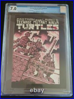 Teenage Mutant Ninja Turtles #1 3rd printing! CGC 7.0 1st App. Turtles! Hot