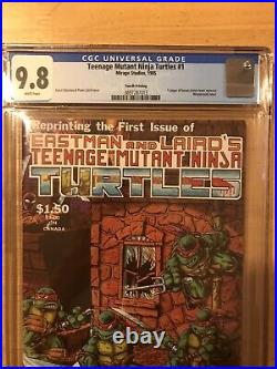 Teenage Mutant Ninja Turtles #1 4th Print CGC Grade 9.8