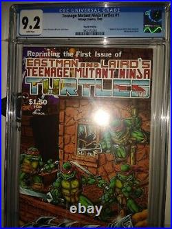 Teenage Mutant Ninja Turtles 1 4th Print Cgc 9.2