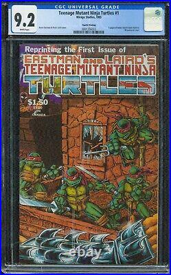 Teenage Mutant Ninja Turtles #1 4th Print Cgc 9.2 1985 Tmnt G-830