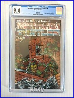 Teenage Mutant Ninja Turtles #1 4th Print Mirage Studios 1985 CGC 9.4 OWithW