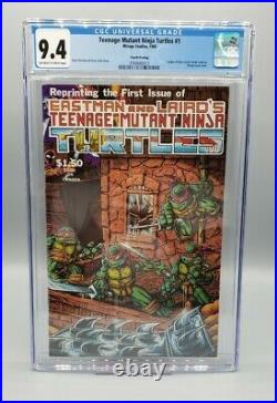 Teenage Mutant Ninja Turtles # 1 4th Printing CGC 9.4 Mirage (1985)