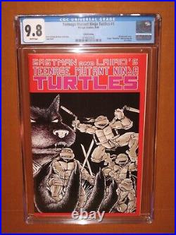 Teenage Mutant Ninja Turtles #1 (5th Print) CGC 9.8 WHITE pages! 12pix INSURED