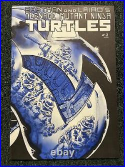 Teenage Mutant Ninja Turtles #1 5th print CGC 7.5 #2 2nd print High Grade Comic