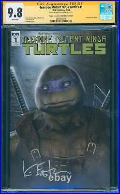 Teenage Mutant Ninja Turtles #1 9.8 CGC Signed by Kevin Eastman