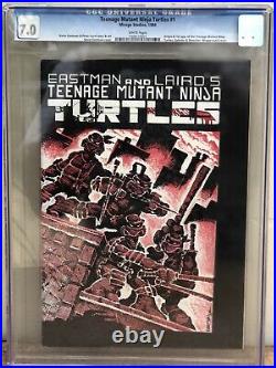 Teenage Mutant Ninja Turtles #1 CGC 7.0 1st Print 1984 Mirage 1308170001 TMNT