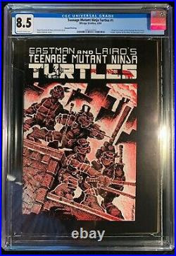 Teenage Mutant Ninja Turtles #1 CGC 8.5 1984 TMNT 1 2nd Print VF+