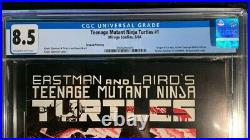 Teenage Mutant Ninja Turtles #1 CGC 8.5 1984 TMNT 1 2nd Print VF+