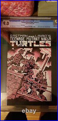 Teenage Mutant Ninja Turtles # 1 CGC 9.0 3rd Print (Mirage 1985) 1st TMNT