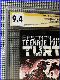 Teenage Mutant Ninja Turtles #1 CGC 9.4 2nd Printing Signed By Eastman