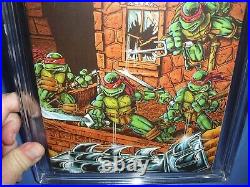Teenage Mutant Ninja Turtles #1 CGC 9.4 4th print WHITE 1985! TMNT Mirage D68
