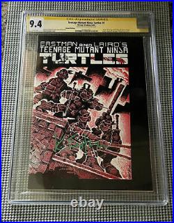 Teenage Mutant Ninja Turtles #1 CGC 9.4 Mirage 1984 2nd Print! Signed! M6 371 cm