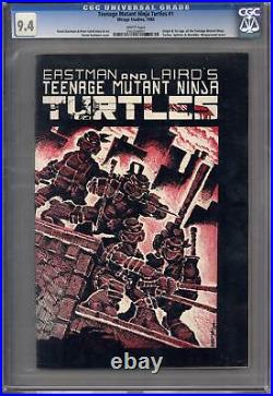 Teenage Mutant Ninja Turtles #1 CGC 9.4 (W) 1st Splinter Shredder Turtles