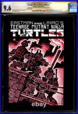 Teenage Mutant Ninja Turtles #1 CGC 9.6 1984 2nd Print Eastman Signed N12 401 cm