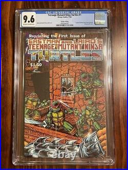 Teenage Mutant Ninja Turtles #1 CGC 9.6 4th Print 1985 Mirage Studios