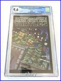 Teenage Mutant Ninja Turtles #1 CGC 9.6 NM+ 2009 Color Special Error Edition