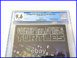Teenage Mutant Ninja Turtles #1 CGC 9.6 NM+ 2009 Color Special Error Edition
