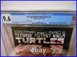 Teenage Mutant Ninja Turtles #1 CGC 9.6 Third Printing Mirage Studios1985
