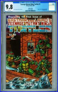 Teenage Mutant Ninja Turtles #1 CGC 9.8 1985 4th printing 2042279005