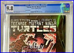 Teenage Mutant Ninja Turtles #1 CGC 9.8 OWithW pages Mirage 1984 2nd Print KEY