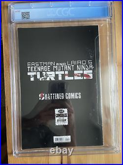 Teenage Mutant Ninja Turtles #1 CGC 9.8 Shattered Variant Cover B TMNT New Case