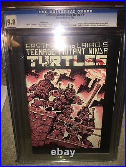 Teenage Mutant Ninja Turtles #1 CGC 9.8 TMNT 3rd Printing WHITE PAGES 109 cr cm