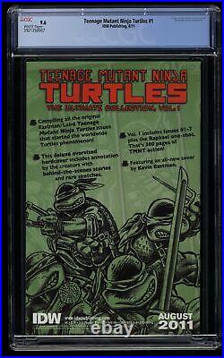 Teenage Mutant Ninja Turtles #1 CGC NM+ 9.6 Duncan Cover A Variant Raphael