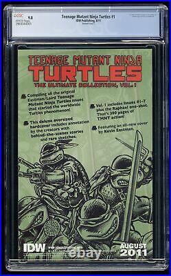 Teenage Mutant Ninja Turtles #1 CGC NM/M 9.8 Duncan Cover C Variant Leonardo