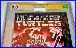 Teenage Mutant Ninja Turtles #1 CGC SS 9.0 TMNT Turtles Sketch by KEVIN EASTMAN