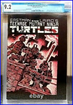Teenage Mutant Ninja Turtles #1 Cgc 9.2 Mirage 1984 Second Printing