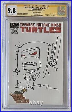 Teenage Mutant Ninja Turtles #1. Cgc Ss 9.8. Last Ronin Sketch Eastman. Rare
