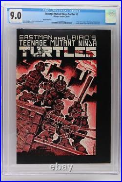 Teenage Mutant Ninja Turtles #1 -Mirage 1984- CGC 9.0 Origin/1st App 2nd Print