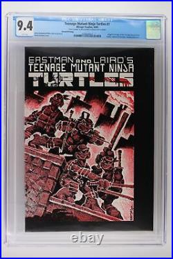 Teenage Mutant Ninja Turtles #1 -Mirage 1984- CGC 9.4 Signed Eastman 2nd Print