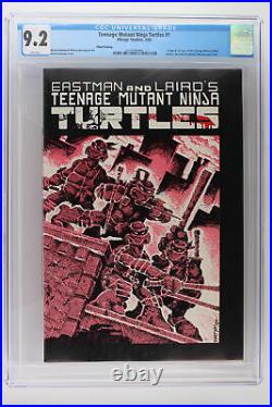 Teenage Mutant Ninja Turtles #1 Mirage 1985 CGC 9.2 1st App TMNT 3rd Print