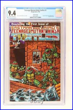 Teenage Mutant Ninja Turtles #1 Mirage 1985 CGC 9.4 Origin and 1st Appearance