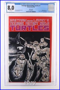 Teenage Mutant Ninja Turtles #1 Mirage 1988 CGC 8.0 5th Print