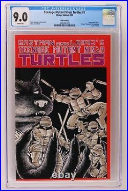 Teenage Mutant Ninja Turtles #1 Mirage 1988 CGC 9.0 5th Print