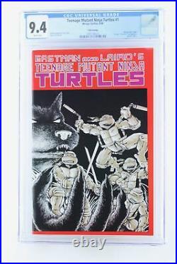 Teenage Mutant Ninja Turtles #1 Mirage 1988 CGC 9.4
