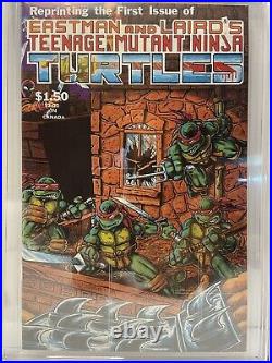Teenage Mutant Ninja Turtles #1 Mirage Comics 1985 CGC 9.2 4th Print White Pages