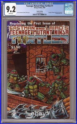 Teenage Mutant Ninja Turtles #1 New Wrp Full Color 4th Printing CGC 9.2 1985