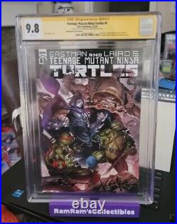 Teenage Mutant Ninja Turtles 1 Reprint CGC 9.8 (2020) Signature EASTMAN SAJAD