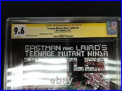 Teenage Mutant Ninja Turtles #1 Shattered Comics Edition CGC 9.6 SS Eastman 2020