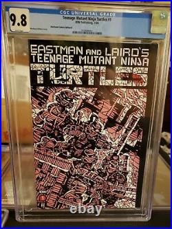 Teenage Mutant Ninja Turtles 1 Shattered Variant CGC 9.8 idwithmirage eastman