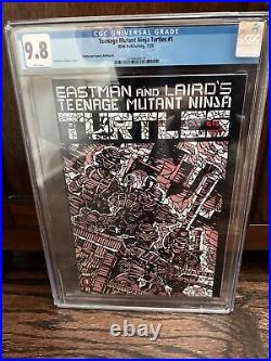 Teenage Mutant Ninja Turtles #1 Shattered Variant set Cover A & B CGC 9.8